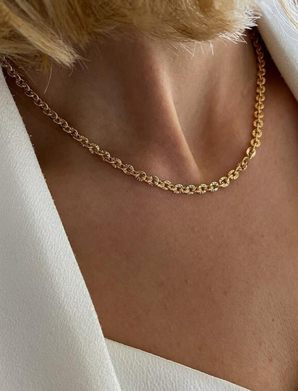 La Disca chain necklace