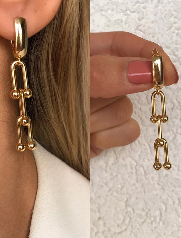 Tiffany link earrings