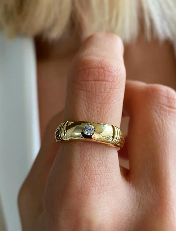 Zircon Ophelia ring