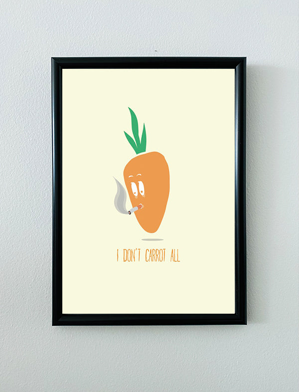 'I don't carrot all' frame