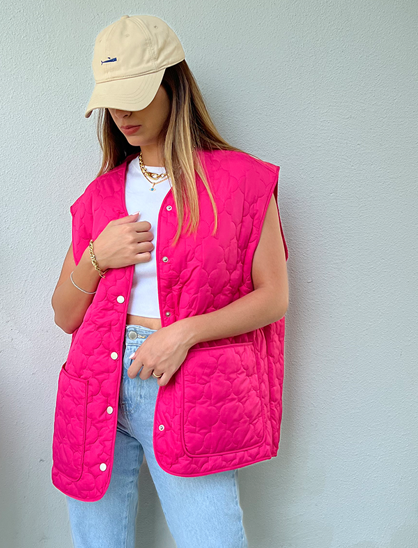 Quilted gilet