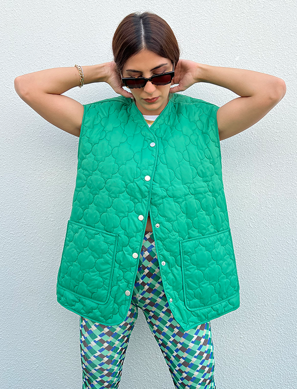 Quilted gilet