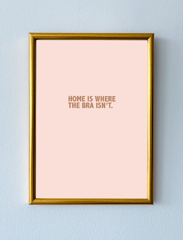 'Home is where' frame