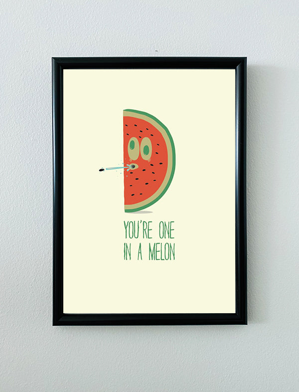 'One in a melon' frame