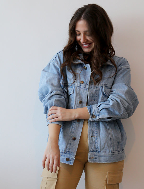 La Passion upcycled denim jacket