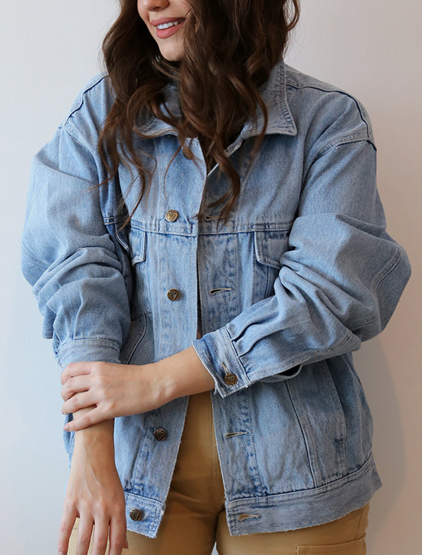 La Passion upcycled denim jacket