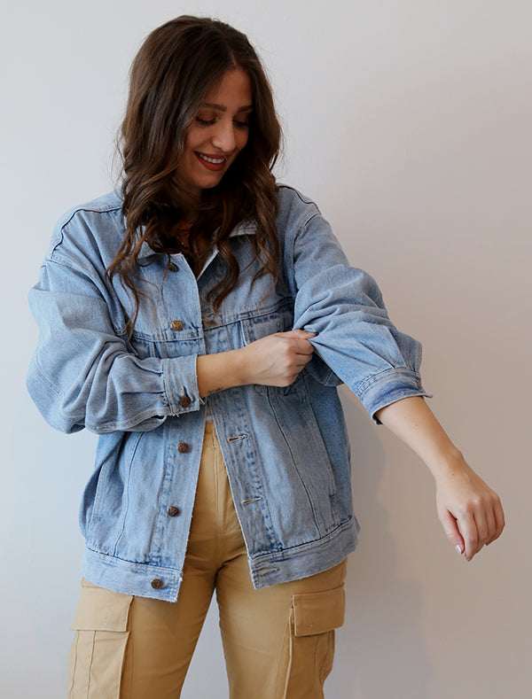 La Passion upcycled denim jacket