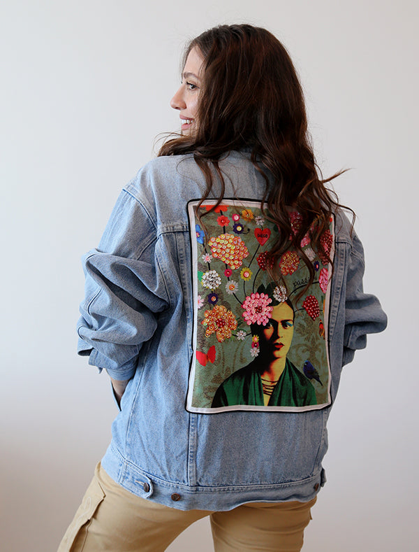 La Passion upcycled denim jacket