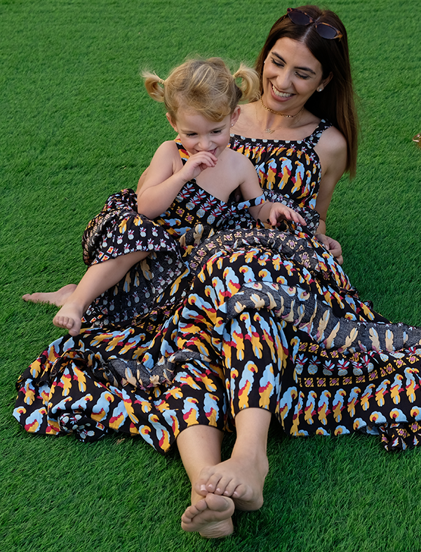 Mommy & Me tropical dress