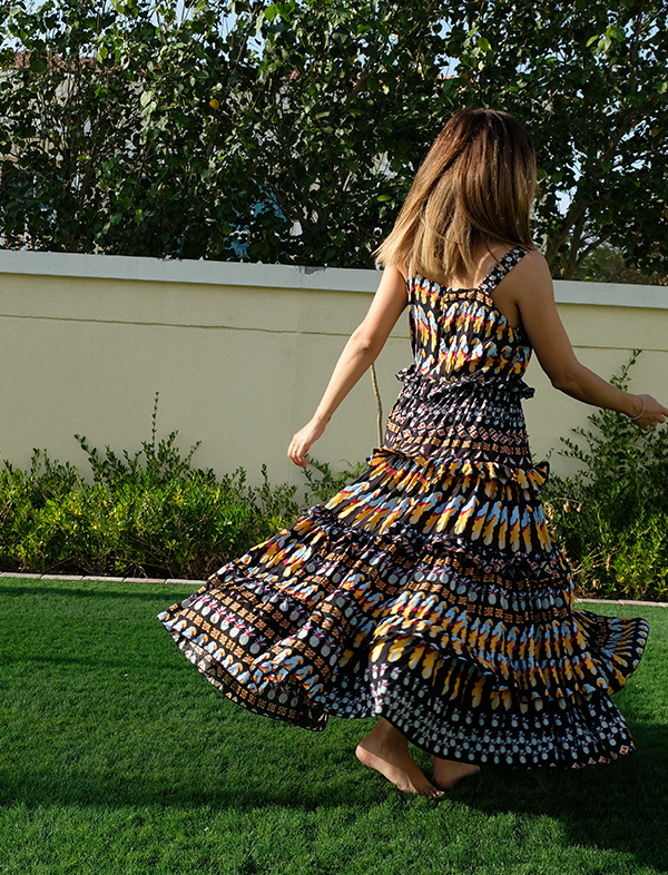 Mommy & Me tropical dress